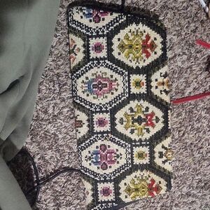 Elegant Multicolor Clutch Bag